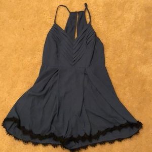 Blue romper
